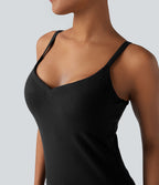 Débardeur caraco coques moulées effet push-up bretelles réglables bonnets E-G