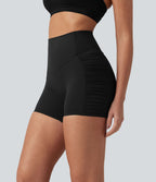 Halara UltraSculpt™ Cycliste de yoga taille haute froncé 12,5 cm