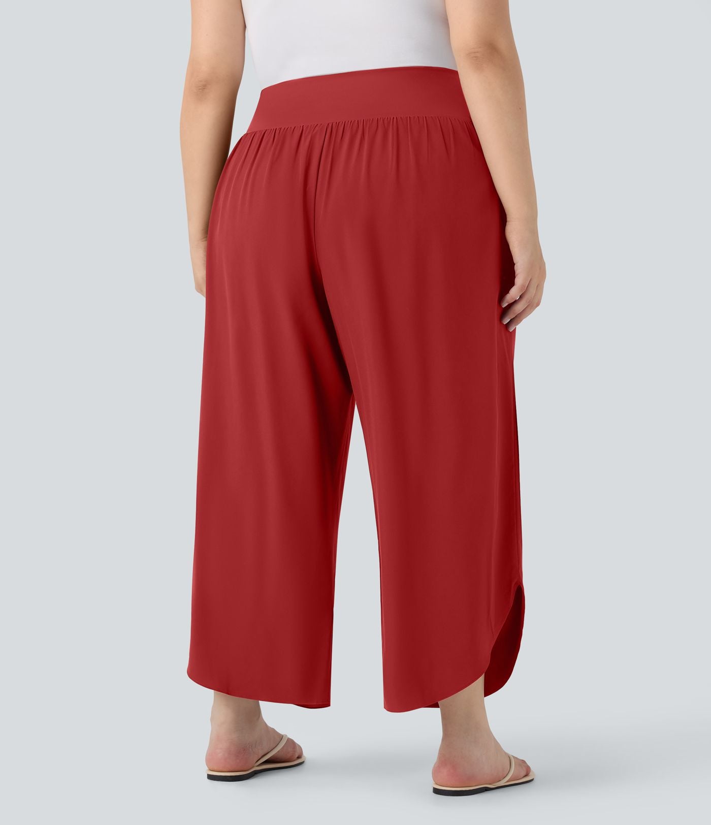 Pantalon tailleur gainant taille haute avec poches Halara Flex™