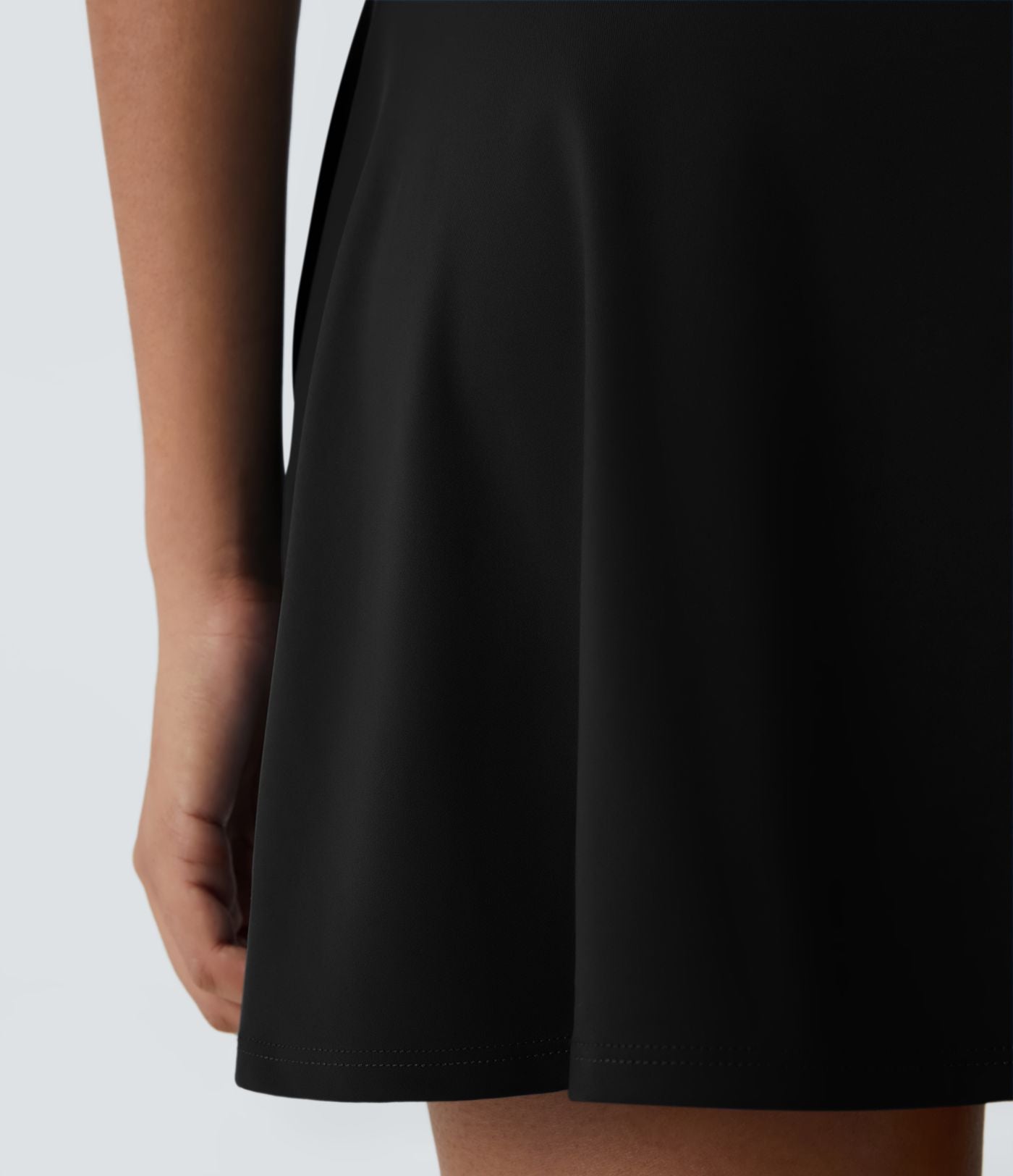Robe de Danse Sport Mini à Volants Torsadés Dos Nu - Longueur Plus