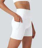Short 2-en-1 d'entraînement gainant taille haute à séchage rapide avec poches Breezeful™