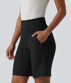 Short tailleur DayStretch ample taille haute avec poches