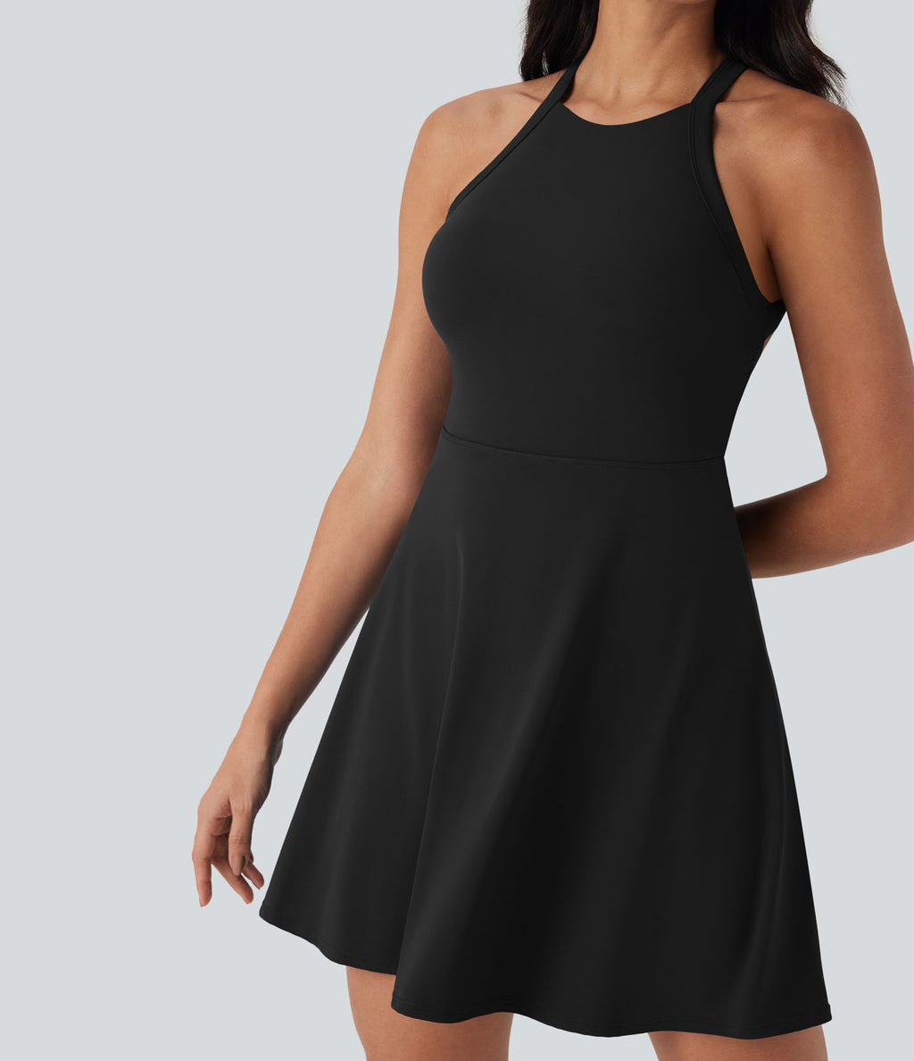 Robe de danse dos nu torsadée Softlyzero™ Airy Cool Touch - Easy Peasy