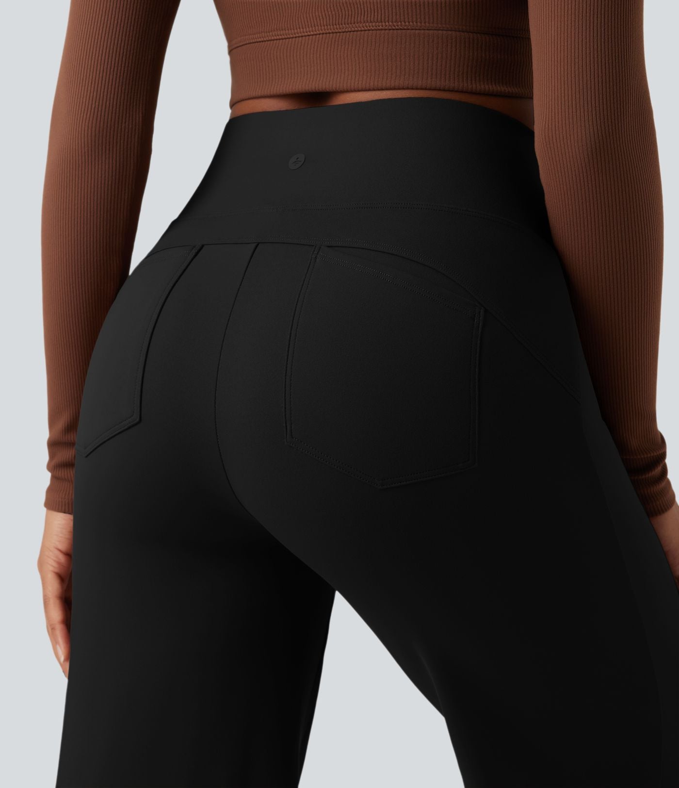 Pantalon yoga large gainant taille haute DayStretch avec poches