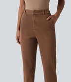 Jean tailleur taille haute fuselé Halara Flex™ avec poches