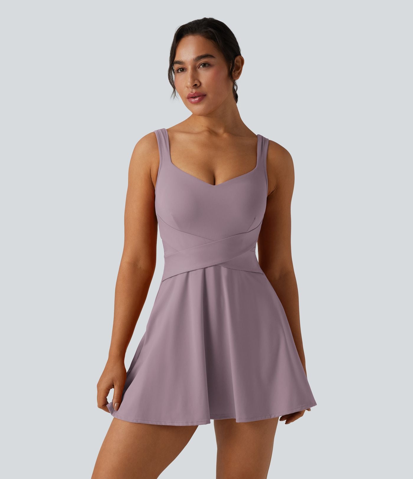Robe de tennis 2-en-1 SoftlyZero™ Airy mini effet frais InstantCool avec poche, accès facile Easy Peasy, protection solaire UPF50+