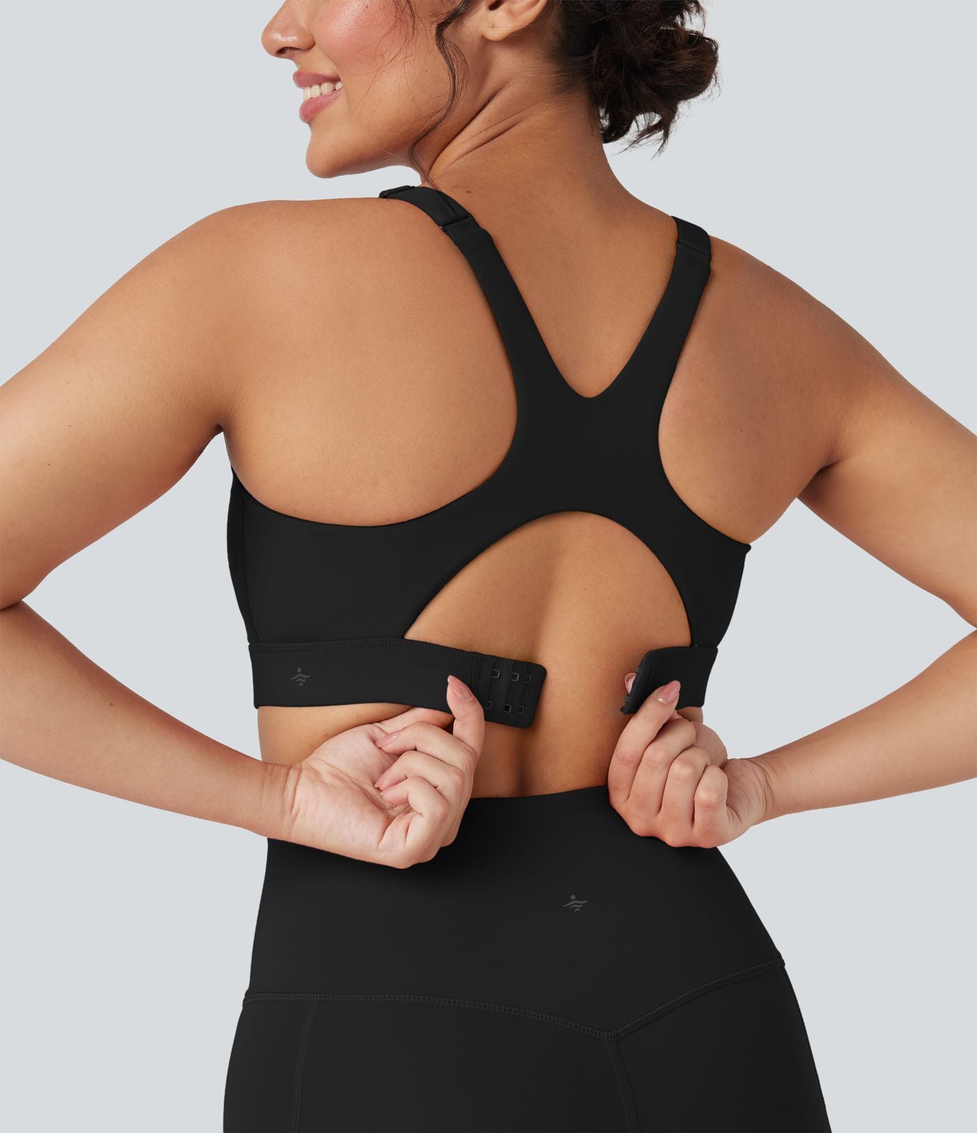 Soutien-gorge de sport d'entraînement SpeedWave™ soutien intermédiaire coques moulées perforé crochet réglable séchage rapide
