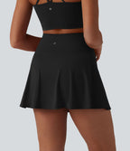 Jupe mini de tennis 2-en-1 SoftlyZero™ Airy taille haute gainant effet frais InstantCool avec poches, protection solaire UPF50+
