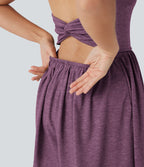 Combi-short 2-en-1 avec coussinets et poches - Édition Easy Peasy