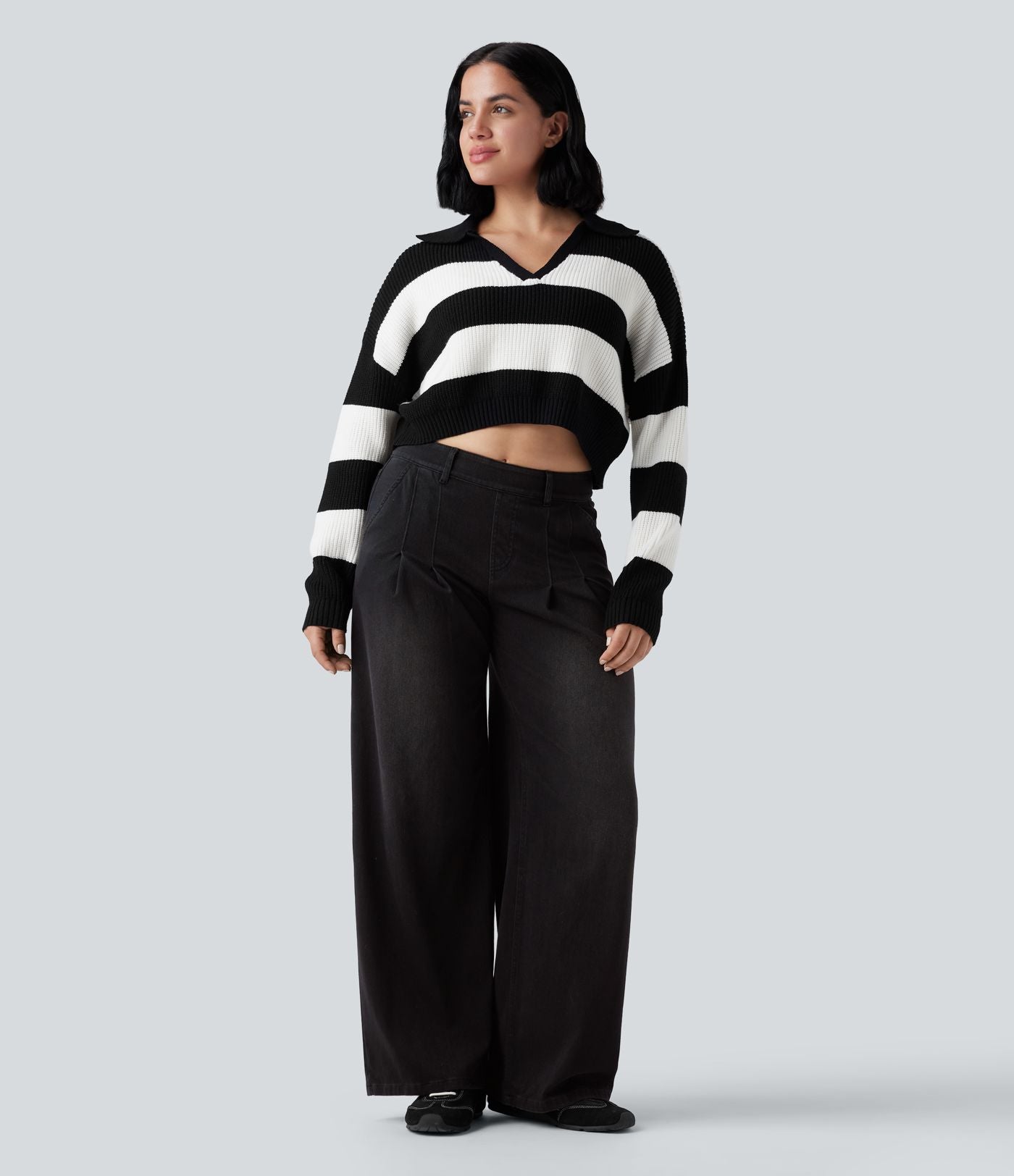Jean large Halara Flex™ taille mi-haute avec poches