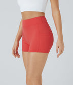 Short de yoga SoftlyZero™ Airy 8,8 cm taille haute poches latérales uni effet frais InstantCool
