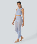 Legging taille haute avec découpes sans couture OneForm Seamless Flow