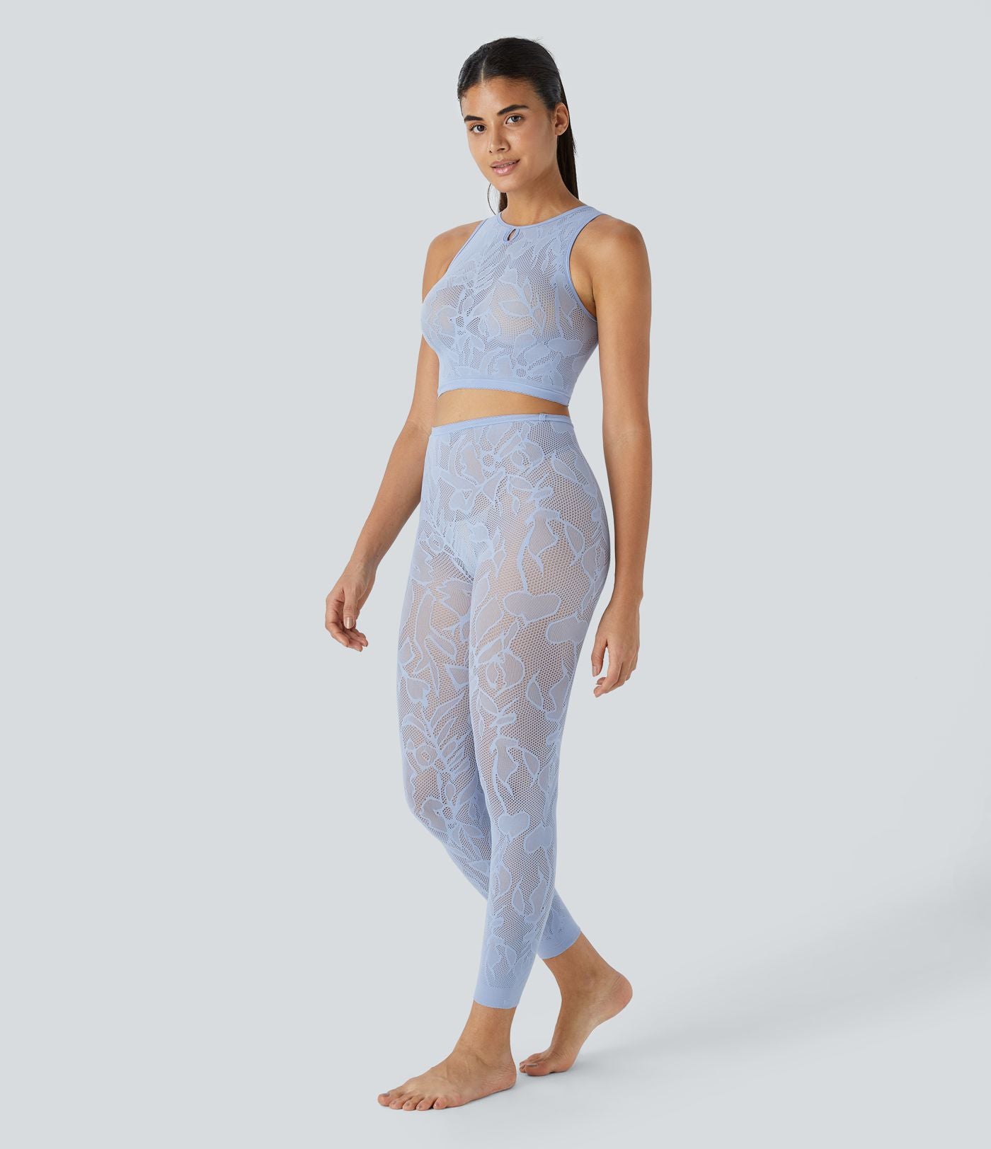 Legging taille haute avec découpes sans couture OneForm Seamless Flow