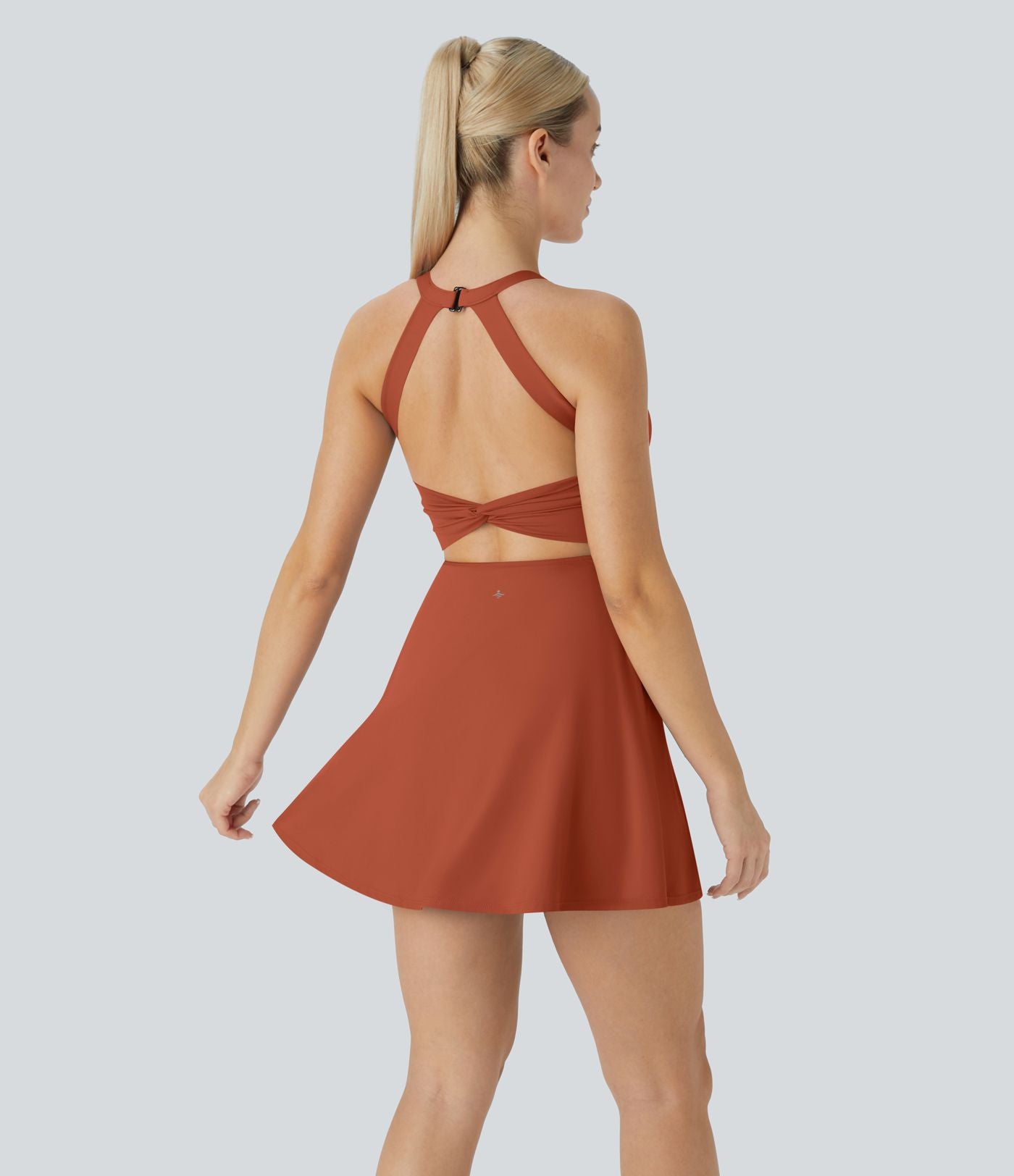 Softlyzero™ Airy Robe Sport Torsadée Dos Nu Édition Easy Peasy