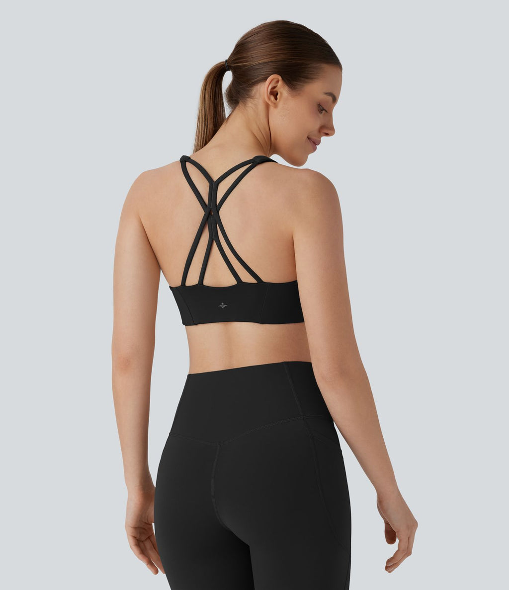 Brassière de sport yoga Halara UltraSculpt™ soutien léger bonnets A-D
