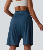 Short harem de yoga SoftlyZero™ Airy 2-en-1 effet frais InstantCool taille haute avec poche