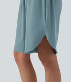 Short resort taille haute gainant séchage rapide avec fentes Breezeful™ et poches