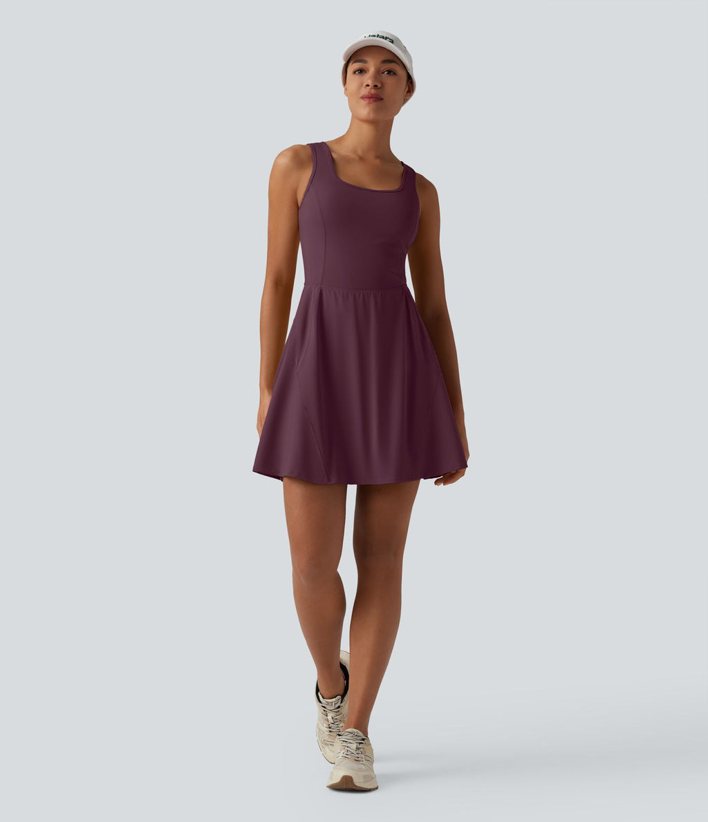 Robe de danse SoftlyZero™ Airy 2-en-1 effet frais InstantCool mini avec poches, accès facile Easy Peasy, longueur rallongée