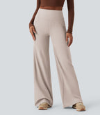 Pantalon yoga large gainant taille haute DayStretch avec poches