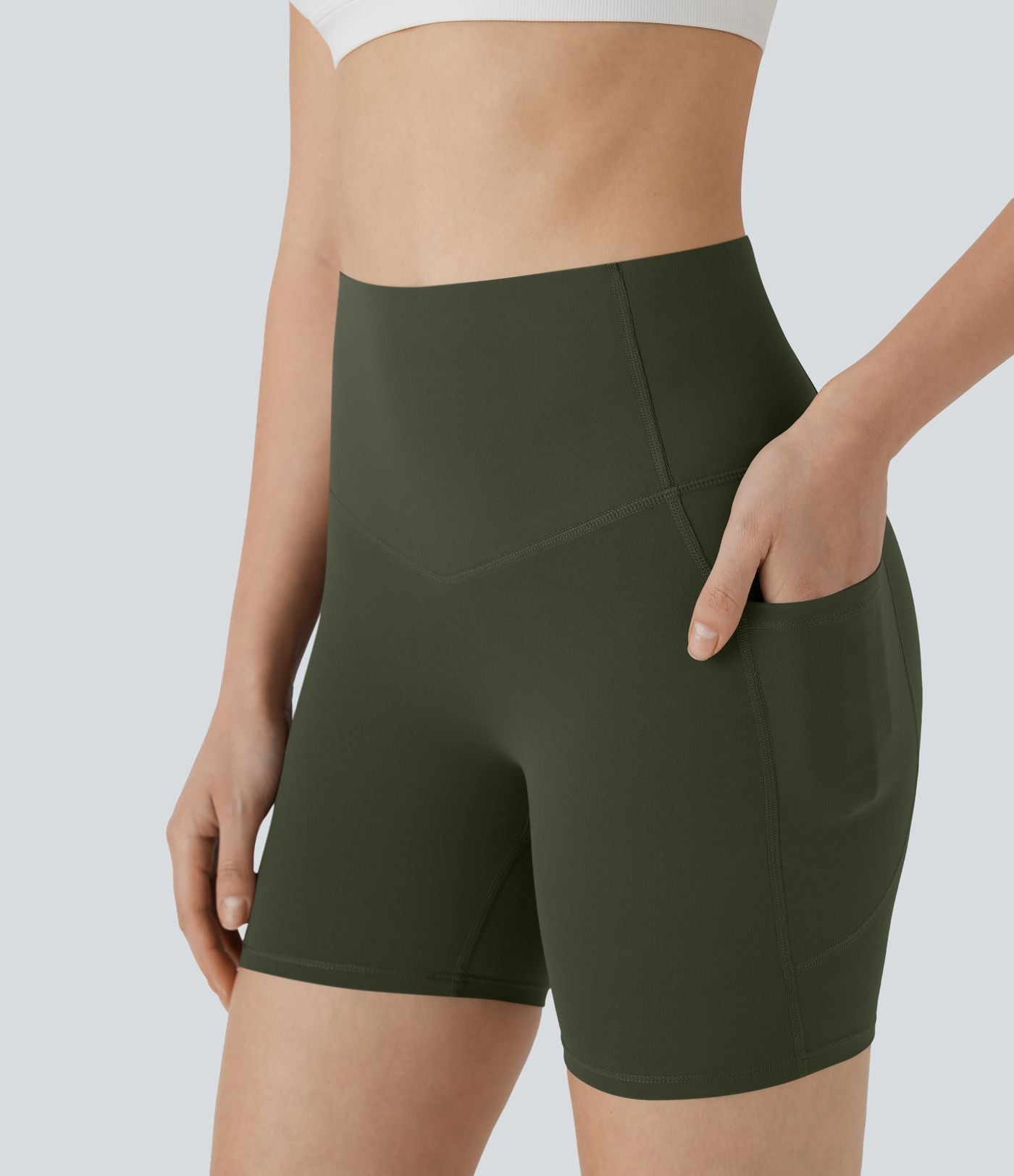 Legging de yoga gainant taille haute avec poches Halara UltraSculpt™