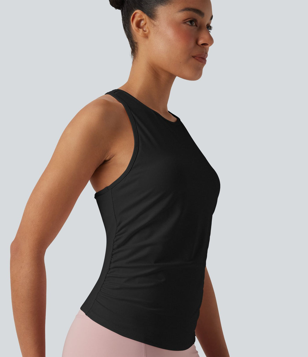 Débardeur de yoga SoftlyZero™ col rond dos nageur effet frais InstantCool