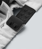 Veste yoga push-up zippée à manches longues avec passants pouces et ourlet à volants Halara UltraSculpt™