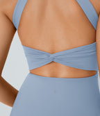 Robe de sport dos nu torsadée A-C