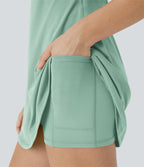 Robe de sport SoftlyZero™ Plush dos nu A-C