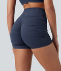 Halara UltraSculpt™ Cycliste de yoga taille haute froncé 12,5 cm