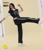 Pantalon tailleur droit Halara X Smiley® Halara Flex™ DayStretch taille haute avec poches