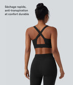 Brassière de sport SpeedWave™ maintien léger séchage rapide running