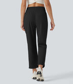 Pantalon yoga fuselé taille haute avec poches
