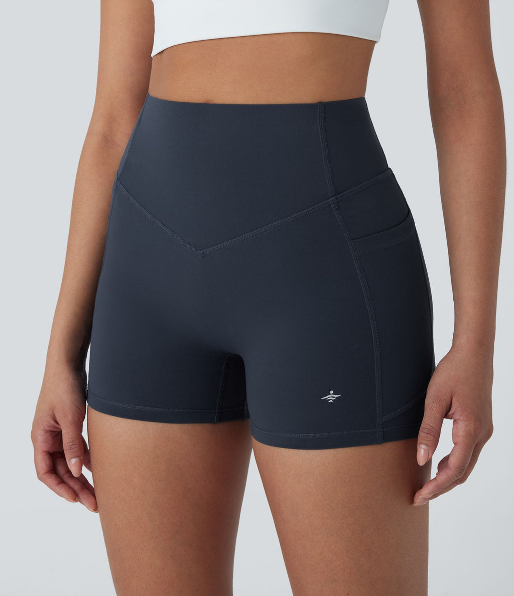 Jogging gainant taille haute avec cordon de serrage intérieur et séchage rapide avec poches Breezeful™