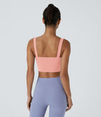 Brassière yoga SoftlyZero™ Airy maintien léger découpes effet frais InstantCool, bonnets A-D, protection solaire UPF50+