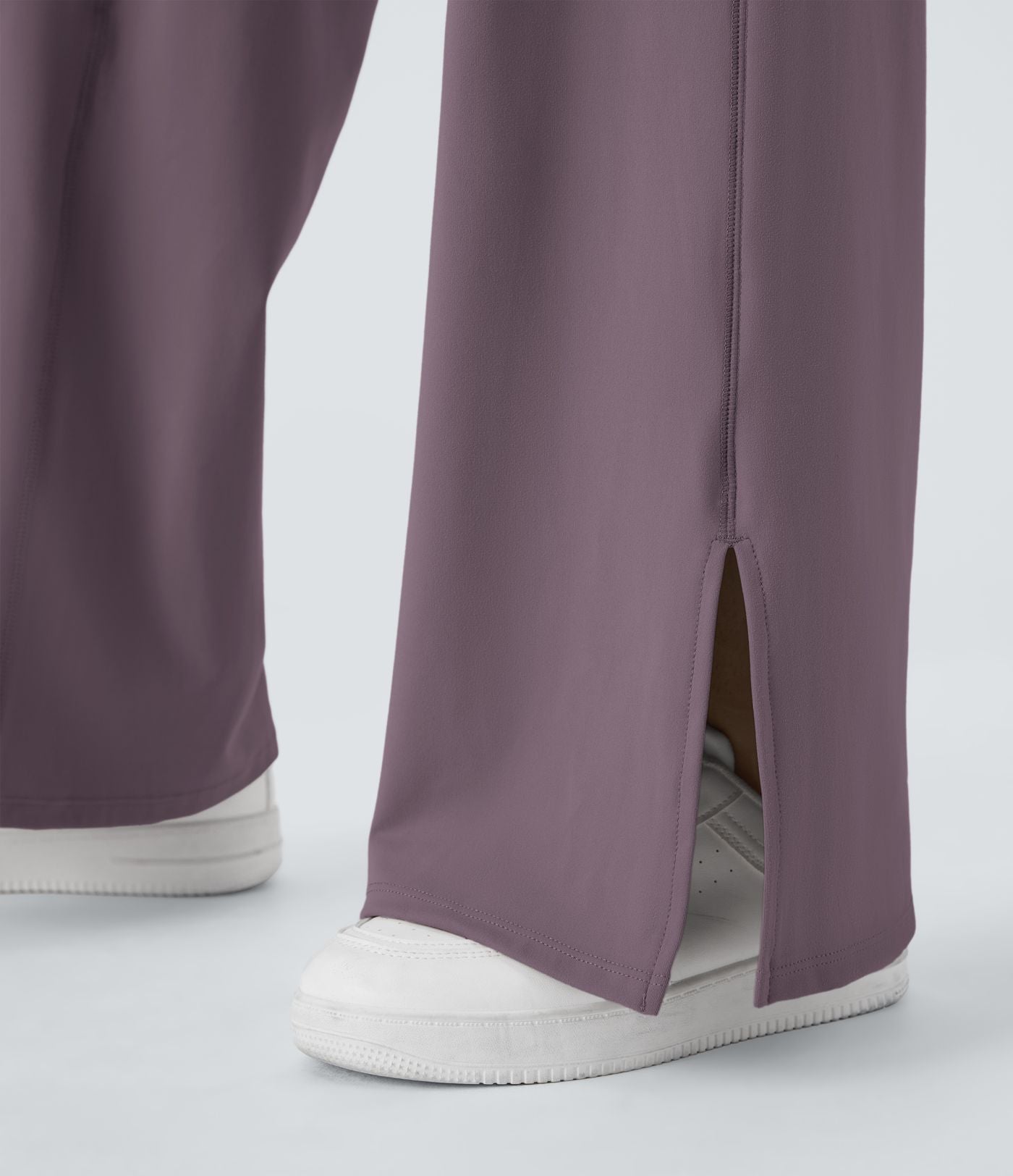 Pantalon yoga large croisé avec ourlet et poches DayStretch - Smile