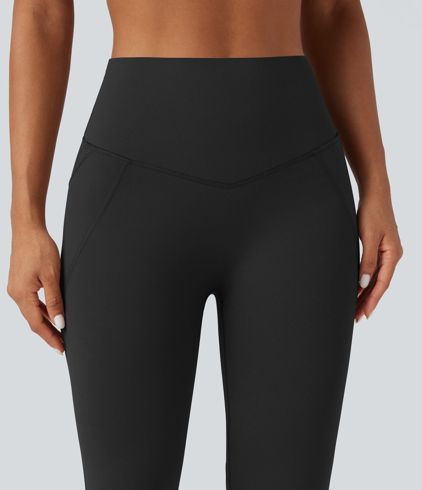 Legging 7/8 d'entraînement gainant galbant taille haute avec poches Halara UltraSculpt™