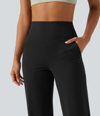 Jogging de yoga Halara UltraSculpt™ taille haute gainant coupe fuselée avec poches