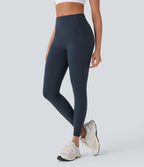 Legging de yoga gainant galbant taille haute avec fronces et poches Halara UltraSculpt™