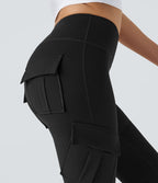 Legging yoga ajusté cargo taille haute DayStretch avec poches
