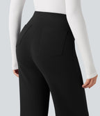 Pantalon tailleur large gainant taille haute Halara Flex™
