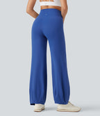 Pantalon de danse SoftlyZero™ taille haute gainant avec poches - Protection solaire UPF50+