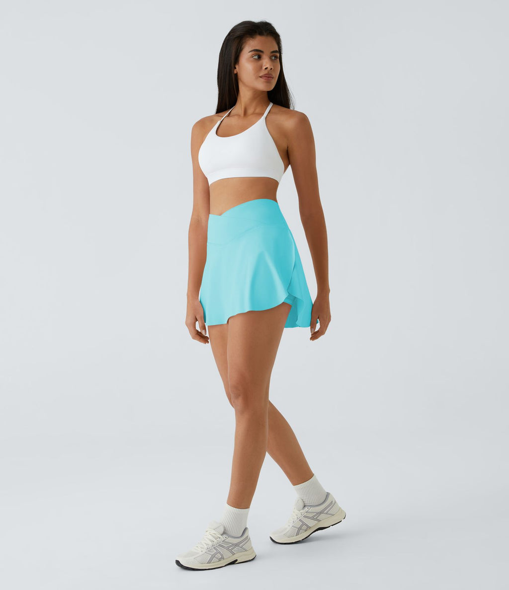 Jupe de tennis SoftlyZero™ Airy 2-en-1 avec poches latérales croisées effet frais InstantCool, Lucid, longueur allongée