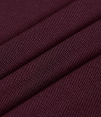 Jupe-short habillée mini en maille gaufrée, taille haute, à poches