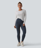 Legging décontracté 7/8 Halara UltraSculpt™ taille haute avec poches