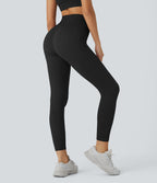 Legging d'entraînement gainant effet push-up taille haute côtelé doux sans couture OneForm Seamless Flow