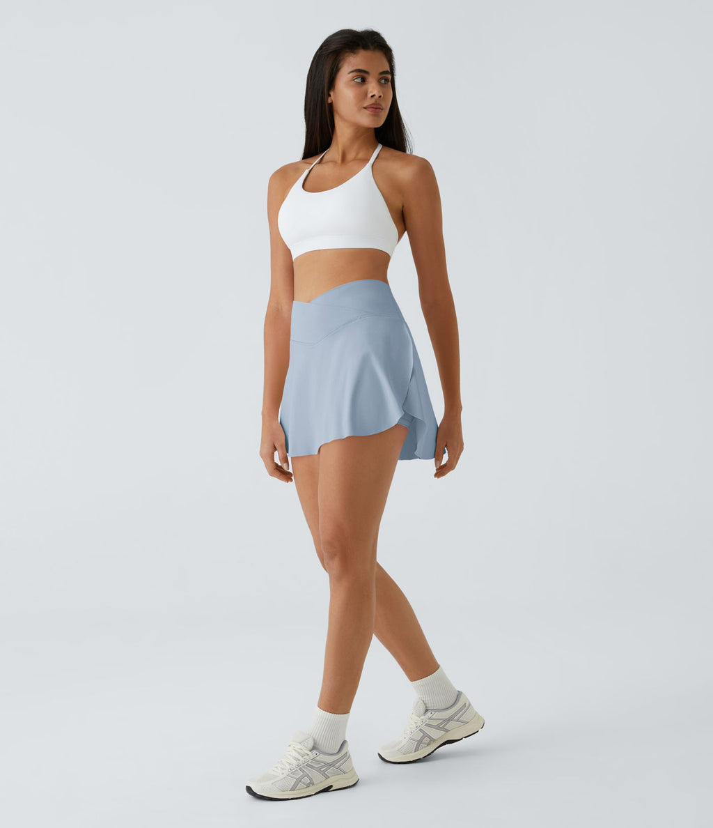 Jupe de tennis SoftlyZero™ Airy 2-en-1 avec poches latérales croisées effet frais InstantCool, Lucid, longueur allongée