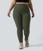 Legging d'entraînement gainant taille haute grande taille avec poches Halara UltraSculpt™