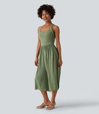 Combinaison casual pantacourt large avec poches - Édition Easy Peasy