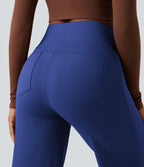 Pantalon yoga large gainant taille haute DayStretch avec poches