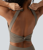 Combinaison d'entraînement gainante Halara UltraSculpt™ avec poches - Édition Easy Peasy - Bonnets E-G
